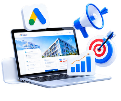 google ads device mockup